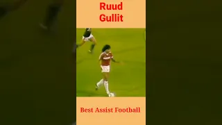 Best Assist Football by Ruud Gullit #short #football #soccer #ruudgullit