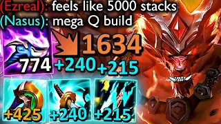 MEGA Q NASUS BUILD (STORMRAZOR + STATIKK SHIV)