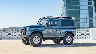 Fully RESTORED (1991) Land Rover DEFENDER 90 with GM LS3 V8 Engine | ECD Auto Design