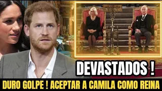 DURO GOLPE ! EL PRINCIPE HARRY NO ACEPTA A CAMILA COMO REINA !  INVITADOS INCÓMODOS A LA CORONACIÓN