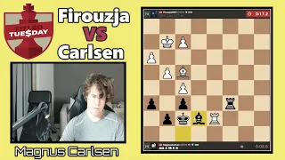 Carlsen vs Firouzja Toe To Toe ENDGAME , II LATE TITLED TUESDAY 022823, Round 9.