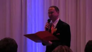 Father of the Bride Speech, Alan Graber