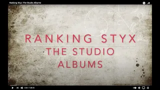 Ranking Styx: The Studio Albums