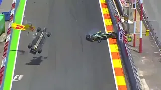 Accidente de Webber en Valencia (2010)