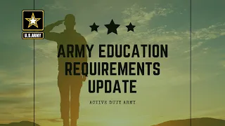 Enlist without High School Diploma or GED? Army Education Requirements Update