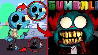 References in FNF vs Gumball The Amazing World | Come And Learn With Pibby