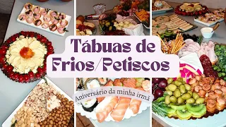 TÁBUAS DE FRIOS/PETISCOS