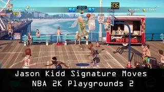 NBA 2K Playgrounds 2 Jason Kidd Signature Moves