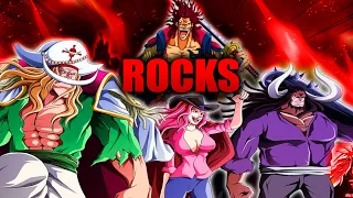 TUTTI I MEMBRI DELLA CIURMA DEI ROCKS SPIEGATI (one piece)