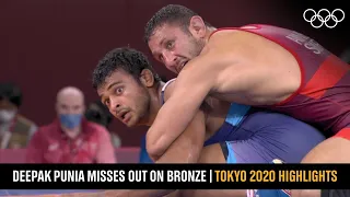 Heartbreak for Deepak Punia | #Tokyo2020 Highlights | #Tokyo2020 Highlights