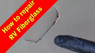 DIY RV fiberglass repair