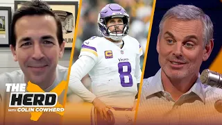 Kirk Cousins free agency, Caleb Williams to visit Bears, trade market for Fields | NFL | THE HERD