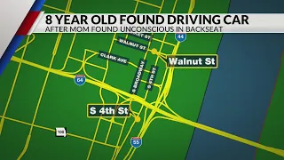 8-year-old found driving car in downtown St. Louis while mom slept in backseat: Police