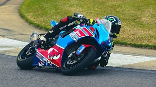 Testing the M4 Suzuki GSXR600 | Barber Motorsports Park onboard POV