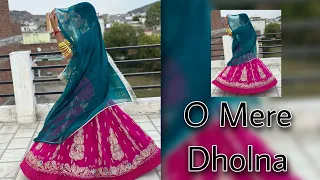 O Mere Dholna |Pooja Rathore |lRajasthani dance on bollywood song #dancevideo#rajasthanidance#