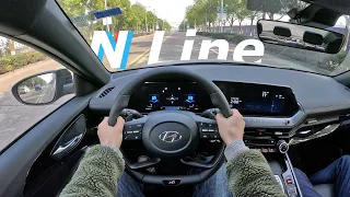 第一视角试驾: 全新现代菲斯塔N Line; 2023 Hyundai Lafesta N Line POV First Drive Impression