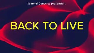 Back to LIVE - Open Air 2020 - Waldbühne Berlin - Trailer