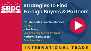 Strategies to Find Foreign Buyers & Partners