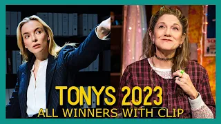 TONY AWARDS 2023 All Winners | With CLIPS