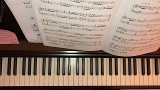 Aria K 32 Scarlatti SLOW PIANO TUTORIAL