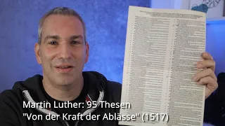 Martin Luthers 95 Thesen. Luther-Kurs bei TheoLogo mit Pfr. Dr. Wolfram Kerner