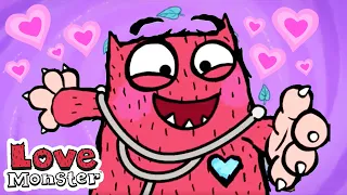 Love Monster's Valentines Day Special | Cartoons for Children