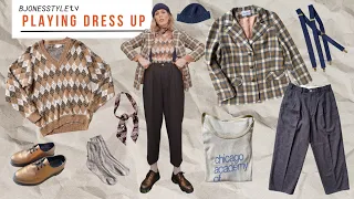 DRESSING UP CASUAL OUTFIT AESTHETIC/ MENSWEAR, WESTERN & PRINCESS DIANA