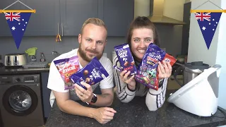 Rob & Charlie React... Taste Testing - Aussie Cadburys Chocolate!