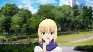 Saber cute moments / Fate Stay Night