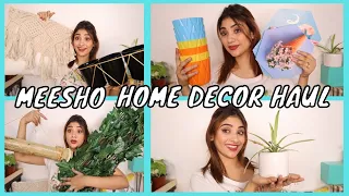 Huge Home decor haul for new studio || meesho haul