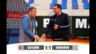Superliga. Navbahor - Qizilqum 1:1. Highlights