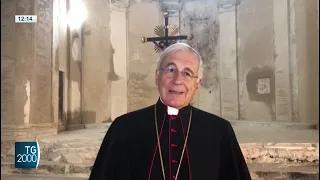 Norcia, a sette anni dal sisma per la prima volta la messa in Basilica