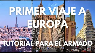 Consejos para VIAJAR a EUROPA por PRIMERA VEZ.#1