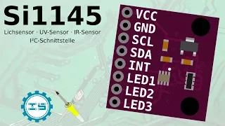 [ICStation.com] BitBastelei #243 - Si1145 Licht/IR/UV-Sensor