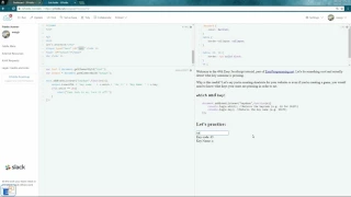 Easy JavaScript - Detect which key was pressed (49)