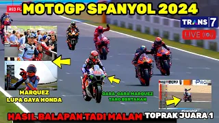 BRUTAL🔴BALAPAN MOTOGP SPANYOL 2024‼️BERITA MOTOGP HARI INI,MOTOGP HARI INI, MARC MARQUEZ QUARTARARO