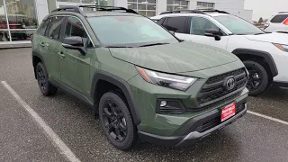 2024 Toyota RAV4 TRD Off-Road in Army Green