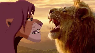 Simba (Cartoon) vs. Simba (Live Action)