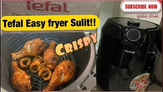 Tefal AIR FRYER 4.2 XL / easy fryer/ Health fryer unboxing + cooking fried chicken