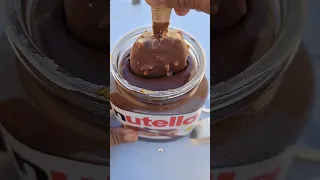 Magnum & Nutella Bucket Chocolate Dipping