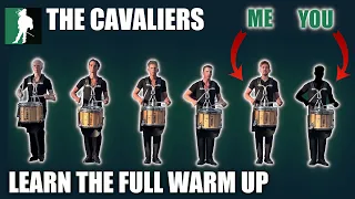 HOW TO play Cavaliers 2023 snareline LOT warm up