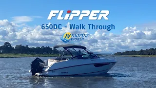 Flipper 650DC Day Cruiser - Walk Through Video