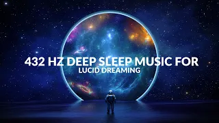 432 Hz Astral Projection Binaural Beats Lucid Dreaming Music Black Screen 8 Hours