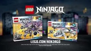 LEGO Ninjago TVC: Ninja copter vs. Nindroid mech dragon