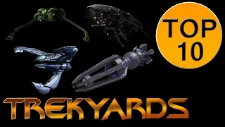 Trekyards Top 10 -  Alien Ships (Canon)