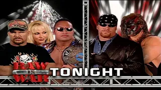 Stone Cold & The Rock Vs The Undertaker & Kane 3/26/2001