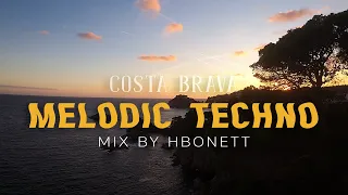 Melodic TECHNO MIX & Drone flight in Costa BRAVA