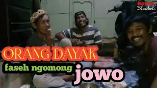 orang dayak pinter bahasa jawa