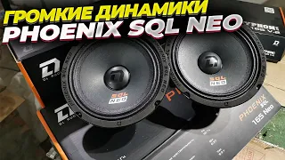 Установил самые громкие динамики Phoenix SQL 165 Neo от DL Audio