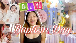 Baptism Vlog | Registration and Requirements in the Philippines + DIY PARTY DECOR